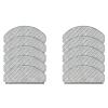 10Pcs Mop Cloth Replacement Compatible For ECOVACSCompatible For DEEBOT T10/T10 TURBO Robot Vacuum Cleaner Spare Accessories-ABUD view 1