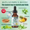 2 Pack GLP-1 Supplement Liquid Drops, 10-in-1 Formula with Berberine, Ceylon Cinnamon, Prebiotic Fiber & Green Tea Extract | Supports Healthy Metabolism, Digestive & Gut HealthVegan, Non-GMO view 2
