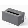 WXSDZQ Tissue Box Holder Multifunction Kitchen Living Room Tissue Box Tissue Dispenser Wall Mounted Container for Wipes Napkin Holder view 2