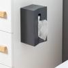 WXSDZQ Tissue Box Holder Multifunction Kitchen Living Room Tissue Box Tissue Dispenser Wall Mounted Container for Wipes Napkin Holder view 3