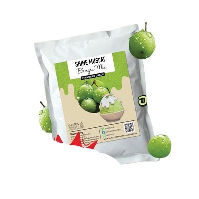 Bingsu Powder 1 kg Korean Shaved Ice Mix Base, Add 3 L Water, Machine-Ready for Block-Mold & Pour-Type Shaved Ice Machines, Made with New Zealand Milk Powder (Mascat)