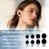 Ear Plugs for Sleeping Noise Cancelling 50dB, Reusable Hearing Protection for Snoring, Airplane Travel, Concerts & Focus, Includes 8 Silicone Tips & Comfortable Sleep Eye Mask (Black) view 2