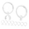 Anneome 10pcs Portable Lens Magnifier with Pen Holder for Diamond Art Painting Plastic Handheld Magnifying Glass for Precision Drawing and Crafting view 1