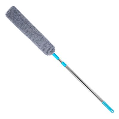 MUELODSIC Reusable Long Handle Dust Cleaner for Under Bed and Hard to Reach Areas Flexible Flat Design with Non Slip Grip Home Supplies Dust Cleaning Tool for Bathroom and Furniture
