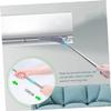 MUELODSIC Reusable Long Handle Dust Cleaner for Under Bed and Hard to Reach Areas Flexible Flat Design with Non Slip Grip Home Supplies Dust Cleaning Tool for Bathroom and Furniture view 3