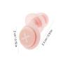 UTHCLO 2 Sets Soft Silicone Noise Cancelling for Sleeping and Studying Reusable Comfortable Ear Protection for Snoring Flying Concerts and Noise Reduction Ergonomic Design Pink view 2