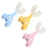 HEATSHAKING 3pcs U Shaped Silicone Toothbrush Bite Resistant Soft Brush Head for Deep Cleaning Oral Care Manual Tooth Cleaner view 1
