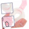 PERSELOSO 3pcs U Shaped Silicone Toothbrush for Boys and Bite Resistant Manual Oral Cleaning Tool with Ergonomic Design Portable for Comprehensive Teeth Care view 2