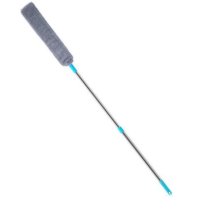 ARTSEWPLY Washable Long Handle Duster for Home Cleaning Flexible Under Cabinet and Bed Dust Sweeper Soft Microfiber Tool for Efficient Gap and High Ceiling Dust Removal
