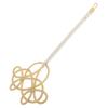 Anneome Ergonomic Long Handle Quilt Duster Plastic Rug Beater with Imitation Rattan Design for Swift Dust Removal in Home Cleaning and Easy to Use Dust Shaker for Mattresses and Carpets view 1
