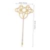 Anneome Ergonomic Long Handle Quilt Duster Plastic Rug Beater with Imitation Rattan Design for Swift Dust Removal in Home Cleaning and Easy to Use Dust Shaker for Mattresses and Carpets view 2