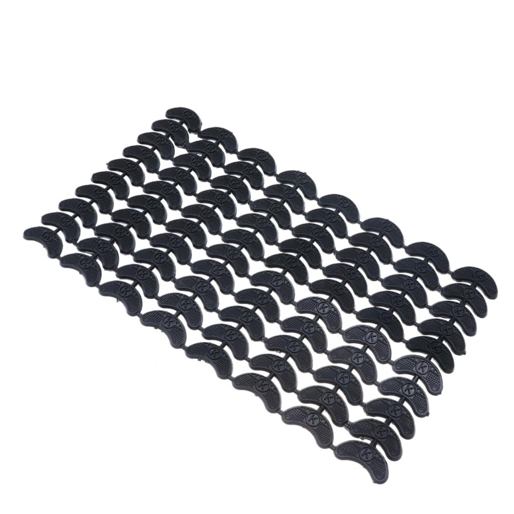 Healeved 40 Pairs Medium Slip Sole Protectors Wear Resistant Heel Repair Pads for High Heels Boots Sandals Shoes