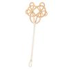 Yardenfun Long Handle Tool for Quilts and Carpets Rattan Beater with Wide Paddle for Dust Removal Blankets and Rugs Vintage Style Cleaning Supply view 1