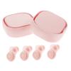 BAZEITFLOW 2 Sets Silicone Noise Reduction for Sleeping and Studying Lightweight Comfortable Indoor for Travel Snoring and Noise Cancelling Reusable Soft Ear Protection view 1