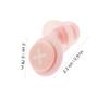 BAZEITFLOW 2 Sets Silicone Noise Reduction for Sleeping and Studying Lightweight Comfortable Indoor for Travel Snoring and Noise Cancelling Reusable Soft Ear Protection view 2