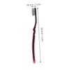 TOGEVAL 6pcs Charcoal Toothbrush Soft Bristle Toothbrushes with Non Slip Comfortable Grip for Home Travel Oral Care Random Color view 3