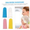 Healvian 12Pcs Silicone Finger Toothbrush for Soft Teeth Cleaning Tool Gentle Gum Care Prevents Plaque and Tartar Buildup Suitable for Oral Hygiene view 3
