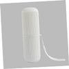 Anneome Portable Travel Toothbrush Holder Cup Plastic Tooth Brushing Mug for Adults Compact Storage Container for Toothpaste and Comb Stylish Case for Home and Trip Use view 2
