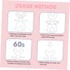 OFFIGAM 3pcs U Shaped Silicone Toothbrush Ergonomic Bite Resistant Manual Brush for Childrens Oral Care Promotes Healthy Brushing Habits with Soft Design view 2