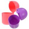 NOLITOY 2Pcs Period Holder Steamer Box for Microwave Sterilization and Storage Portable Female Supply Organizer in Purple and Pink High Grade PP Material view 1