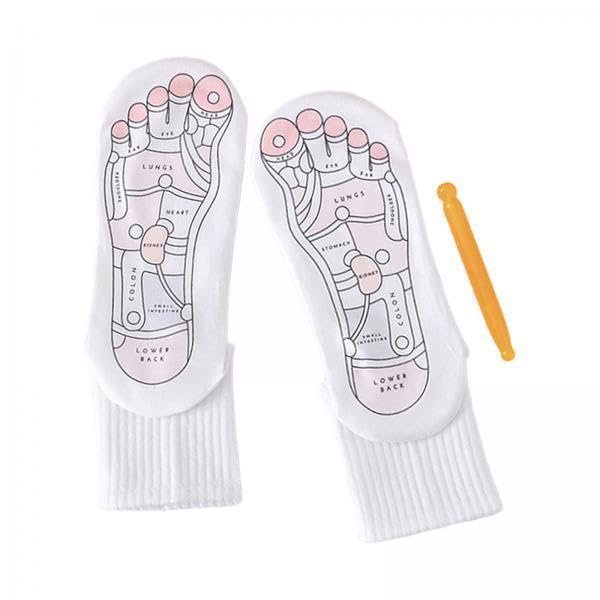 3x Comfortable Foot Massage Socks for