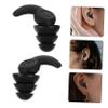 BATHVEVE Reusable Silicone and Swimming Generation Noise Reduction with Triple Sound Design Comfortable Fit for Men and Women for Snoring and Dormitory Use view 4