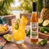 Barrel Roll Bar Essentials Pineapple Jalapeo Drinking Shrub | Craft Cocktail Mixer with Real Pineapple & Fresh Jalapeos | Perfect for Margaritas, Tequila Drinks, Mules, Vodka & Mocktails | Small-Batch Mixer 8 Ounce Bottle view 4
