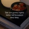 Juna Nightcap Sleep Gummies (2-Pack) Sugar-Free, All-Natural Sleep Aid with Low-Dose Melatonin, Tart Cherry, GABA, Magnesium, Chamomile & view 3