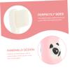 KOCKSHION 3Pcs Toothbrush Soft Ultra Fine Bristles Safe Silicone Handles Cartoon Panda Design for Daily Teeth Cleaning Tools Random Color view 3