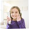 GANAZONO 3Pcs Toothbrushes with Soft Bristles Cartoon Silicone Handle Toothbrush Ergonomic Grip for Hands Safe Manual Brushes for Cleaning Random Color view 4
