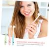 Beaupretty 3Pcs Toothbrush Ergonomic Handle Soft Bristles Comfortable Grip Cartoon Design for Daily Teeth Cleaning Random Color view 4