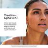 THORNE - Creatine + Alpha GPC - Micronized Creatine Monohydrate Powder - Support for Muscles & Cognitive Function* - for Women & Men - Watermelon Lemonade - NSF Certified for Sport - 30 Servings view 3