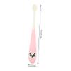 HEALEEP 3Pcs Toothbrushes Soft Bristle Travel with Cartoon Silicone Handles Ergonomic Design for Hands Protective and Comfortable Cleaning Random Color view 2