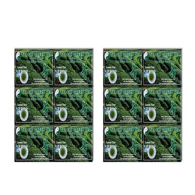 12 Boxes of Loose Tea in 20 Packets Tai Chi Green Tea Spring Sprouts