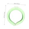 Anneome Reusable Gel Neck Ice Pack Wrap for Summer Cooling Neck Wrap for Outdoor Sports Office Home Use Smooth Surface Green view 2