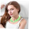 Anneome Reusable Gel Neck Ice Pack Wrap for Summer Cooling Neck Wrap for Outdoor Sports Office Home Use Smooth Surface Green view 3