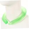 Anneome Reusable Gel Neck Ice Pack Wrap for Summer Cooling Neck Wrap for Outdoor Sports Office Home Use Smooth Surface Green view 4