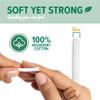 220 Count - Hard Bristle Pipe Cleaners Bulk | Great for Scrubbing Straws, Tubes, Tight Spaces | Nylon Bristles for Extra Scrub | Absorbent Cotton | Pipe Cleaners for Cleaning | Thick Pipe Cleaners view 3
