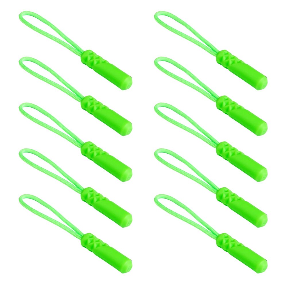 10pack Paracord Zippers Pulls Portables Zippers Pulls Outdoor Bag for Easy Use in Camping and Outdoor Sports
