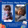 2 Pack Magnesium Glycinate Gummies for Kids - with L-Theanine, Omega-3, Vitamin B6, D3, Zinc - Kids Magnesium Gummies for Sleep, Relaxation, Calm & Focus - Sugar Free Strawberry view 3