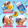 2 Pack Magnesium Glycinate Gummies for Kids - with L-Theanine, Omega-3, Vitamin B6, D3, Zinc - Kids Magnesium Gummies for Sleep, Relaxation, Calm & Focus - Sugar Free Strawberry view 4