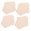 ARTSEWPLY 4PCS Reusable Cotton Menstrual Pads Soft Skin Friendly Sanitary Nursing Pads for Women Washable Lightweight Sanitary for Comfortable Daily Use and Postpartum Care view 1