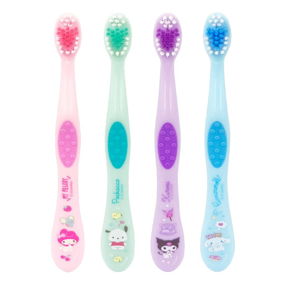 Cute Toothbrush Set (4 Pack), Soft Bristles, Compact Head, Easy Grip Handle, Travel & Gift Ready, Kids & Adults Manual Toothbrush