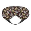 Rose Sugar Skull Sleep Mask Adjustable Straps Soft Eye Mask Perfect for TTravel Nap Shift Work Office view 1