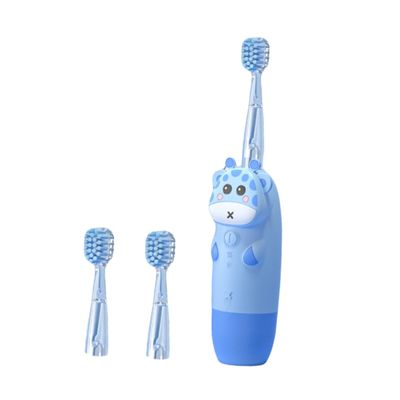 TOPPERFUN Sonic Toothbrush for Boy Girl with Tiny Brush Head, Blue