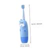 TOPPERFUN Sonic Toothbrush for Boy Girl with Tiny Brush Head, Blue view 2