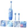 TOPPERFUN Sonic Toothbrush for Boy Girl with Tiny Brush Head, Blue view 3