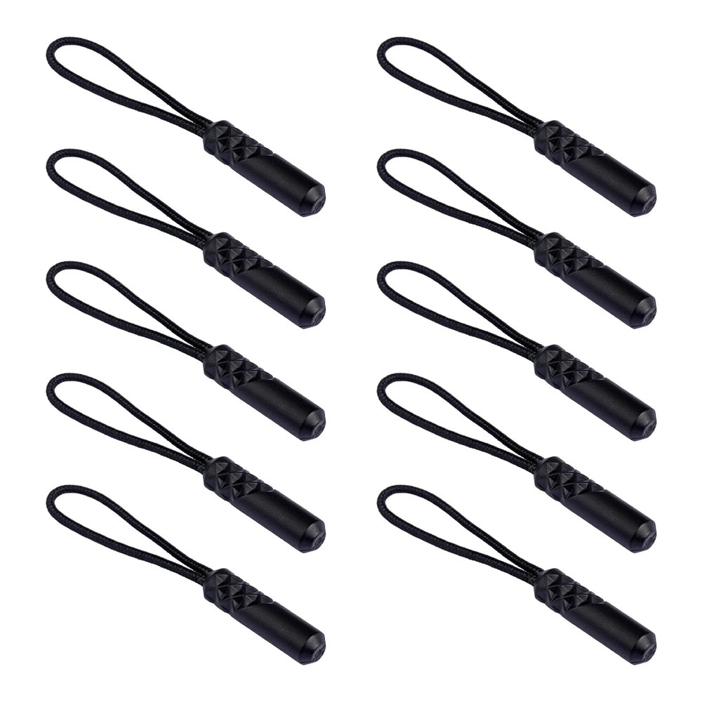 10pack Paracord Zippers Pulls Portables Zippers Pulls Outdoor Bag for Easy Use in Camping and Outdoor Sports