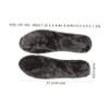 LOORGVEL 2 Pairs Heightening Insoles Warm Shock Absorbing Soft Breathable Cushioning Inserts for Men and Women Non Slip Washable Foot Relief and Fatigue Reduction view 2