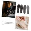 LOORGVEL 2 Pairs Heightening Insoles Warm Shock Absorbing Soft Breathable Cushioning Inserts for Men and Women Non Slip Washable Foot Relief and Fatigue Reduction view 3